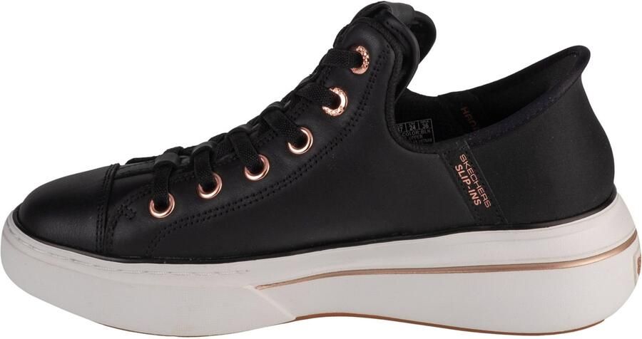 Skechers Slip-Ins: Snoop One OG Leather 186001-BLK Vrouwen Zwart Sneakers - Foto 2