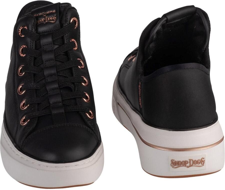 Skechers Slip-Ins: Snoop One OG Leather 186001-BLK Vrouwen Zwart Sneakers - Foto 5
