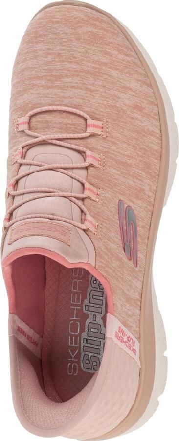 Skechers Instappers SUMMITS DAZZLING HAZE Slip-ins sneaker vrijetijdsschoen met subtiele contrastdetails - Foto 3