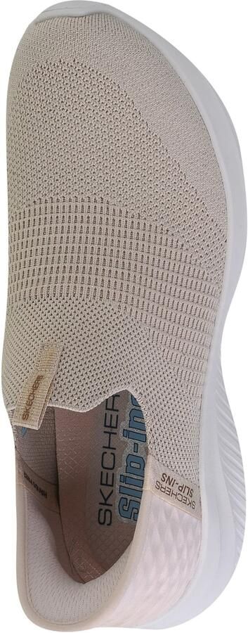 Skechers Ultra Flex 3.0-Glitter Me Slip-ins 149591-NTGD Vrouwen Beige Sneakers - Foto 4