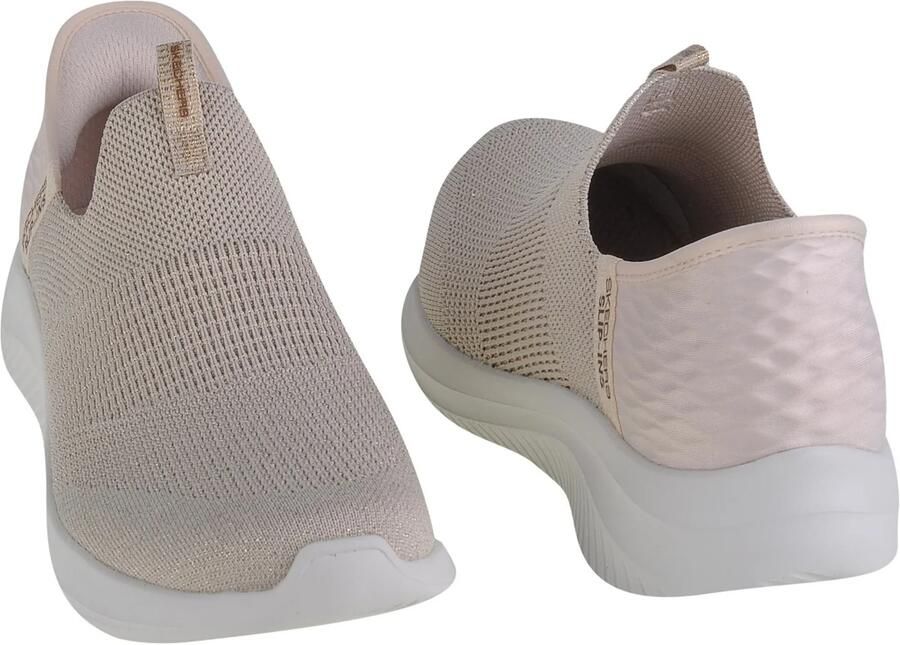 Skechers Ultra Flex 3.0-Glitter Me Slip-ins 149591-NTGD Vrouwen Beige Sneakers - Foto 3