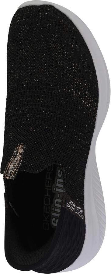 Skechers Ultra Flex 3.0-Glitter Me 149591-BKGD Vrouwen Zwart Sneakers - Foto 3
