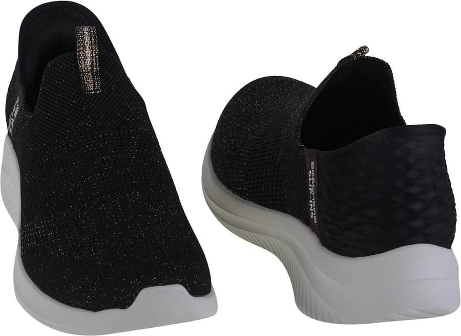 Skechers Ultra Flex 3.0-Glitter Me 149591-BKGD Vrouwen Zwart Sneakers - Foto 5