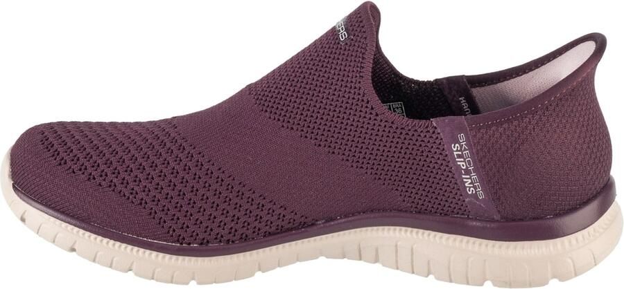 Skechers Slip-ins: Virtue Sleek 104425-WINE Vrouwen Kastanjebruin Sneakers Sportschoenen - Foto 3