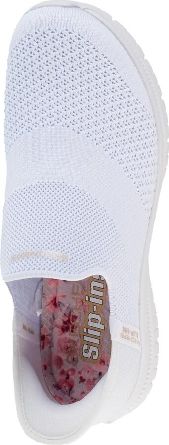 Skechers Slip-on sneakers VIRTUE-SLEEK slipper vrijetijdsschoen met gewatteerd heel-pillow hielkussen - Foto 3
