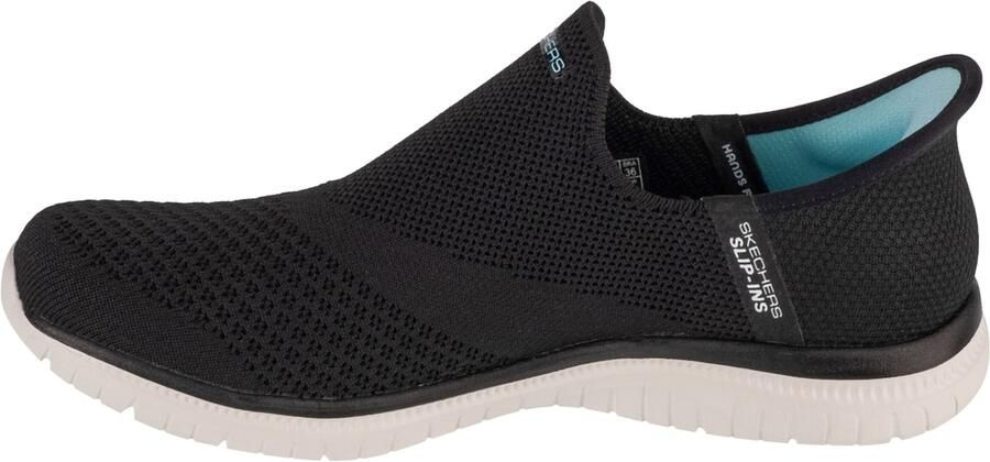 Skechers Slip-ins: Virtue Sleek 104425-BKW Vrouwen Zwart Sneakers Sportschoenen - Foto 3