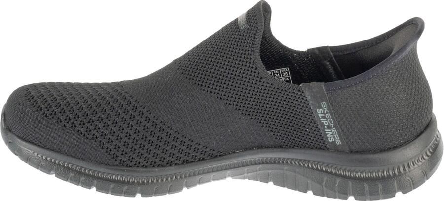 Skechers Slip-ins: Virtue Sleek Vrouwen Zwart Sneakers Sportschoenen - Foto 3