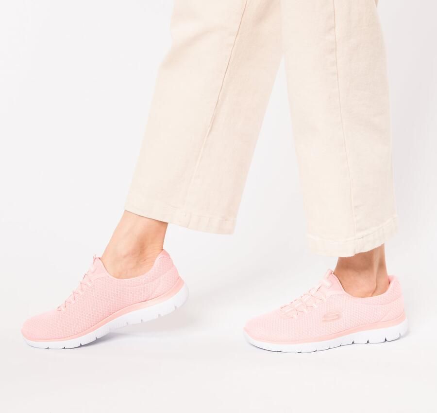 Skechers Sport Womens SUMMITS Sneakers Dames roze - Foto 4