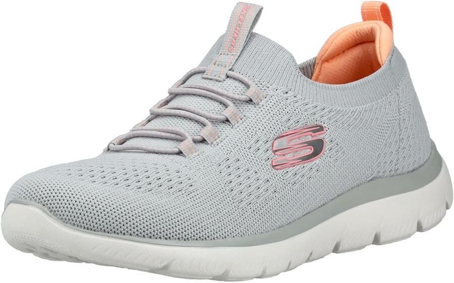 Skechers Slip-on sneakers Summits vrijetijdsschoen lage schoen slipper met flexibele tractionloopzool - Foto 6
