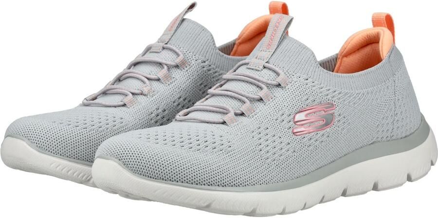 Skechers Slip-on sneakers Summits vrijetijdsschoen lage schoen slipper met flexibele tractionloopzool - Foto 7