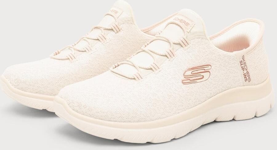 SKECHERS Slip-on 'Summits-Lunar Glow' natuurwit - Foto 4