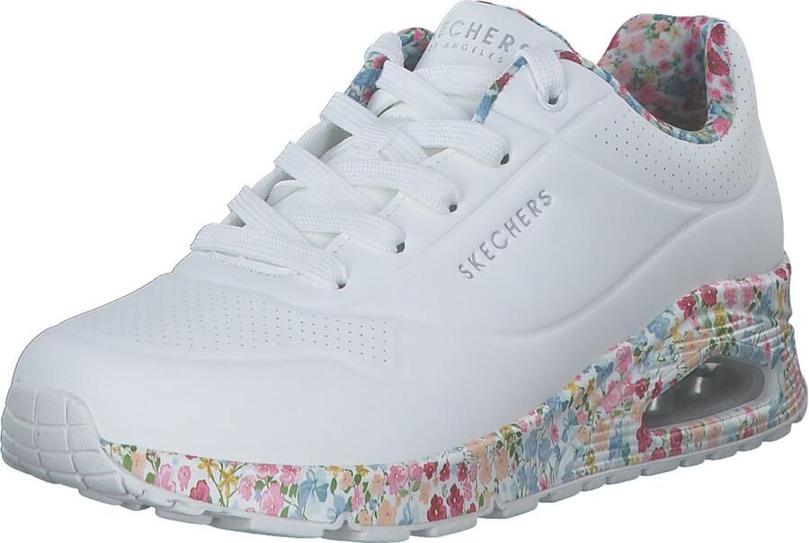 Skechers Sneakers UNO-MAJESTIC GARDEN wig sneaker plateausneaker met bedrukte zool - Foto 2