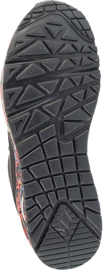 Skechers UNO MAJESTIC GARDEN Dames Sneakers Zwart Multi - Foto 4