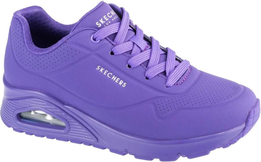 Skechers Uno Night Shades Vrouwen Purper Sneakers Sportschoenen - Foto 4