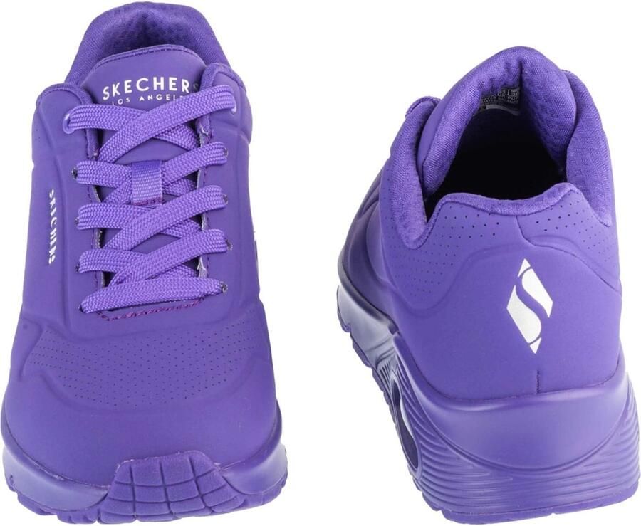 Skechers Uno Night Shades Vrouwen Purper Sneakers Sportschoenen - Foto 3