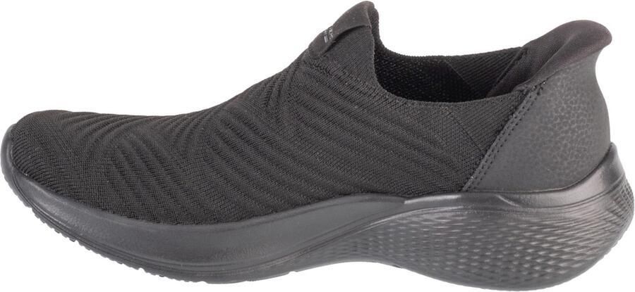 Skechers Slip-Ins Bobs Infinity Daily 117508-BBK Vrouwen Zwart Sneakers