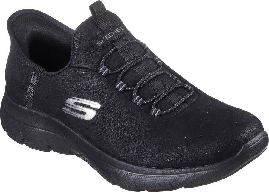 Skechers Slip-on sneakers Summits Slipper vrijetijdsschoen lage schoen in vegan uitvoering - Foto 5