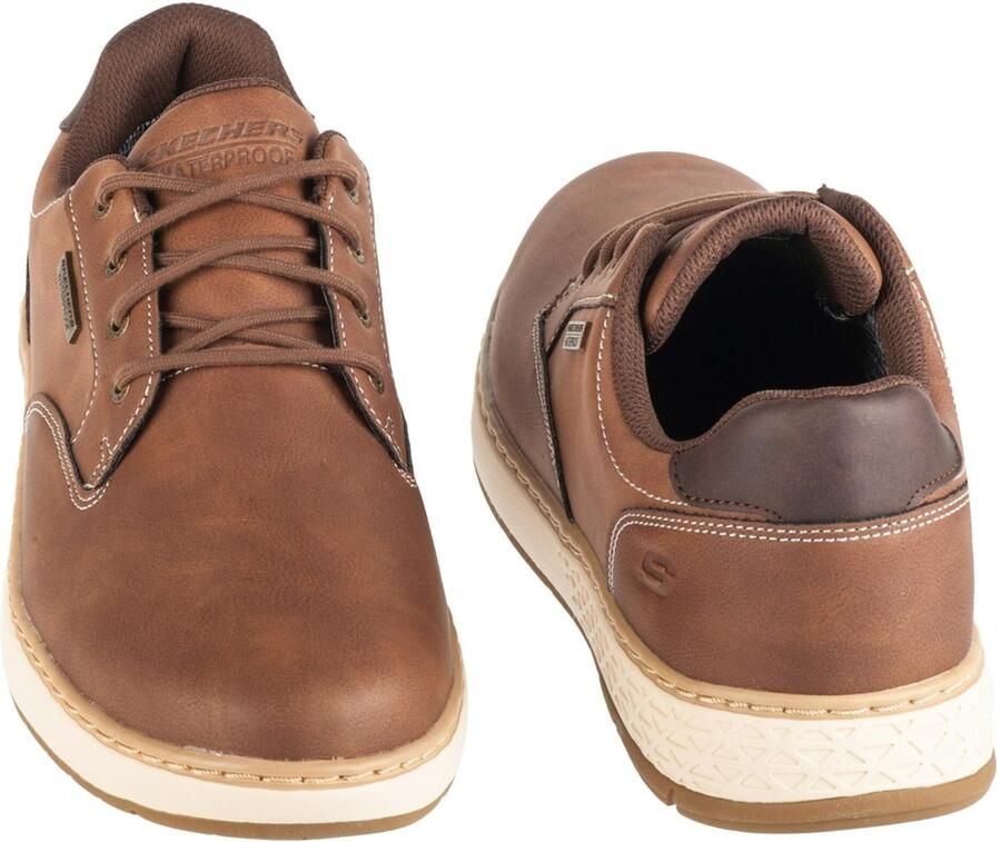 Skechers Veterschoenen GARLAN trekking schoen sneakers vrijetijdsschoen met contraststiksels - Foto 5