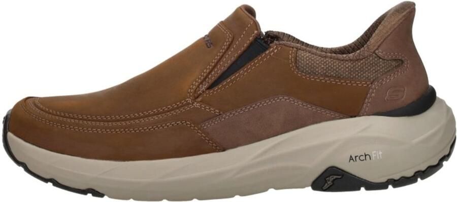 Skechers Slip-Ins Arch Fit Maverick Instappers Heren Bruin - Foto 2