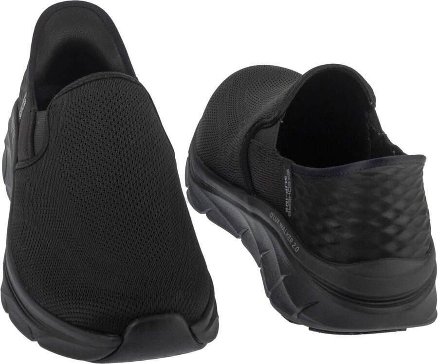 Skechers Slip-ins: D'Lux Walker 2.0 Reeler Mannen Zwart Sneakers - Foto 2