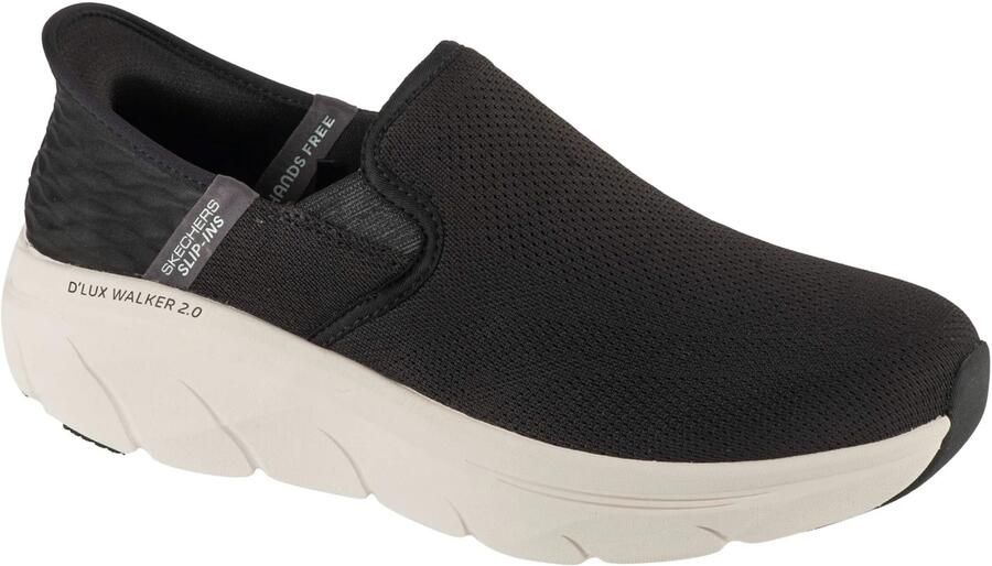 SKECHERS Slip-ons ' Slip-ins: D'Lux Walker 2.0 Reeler' zwart