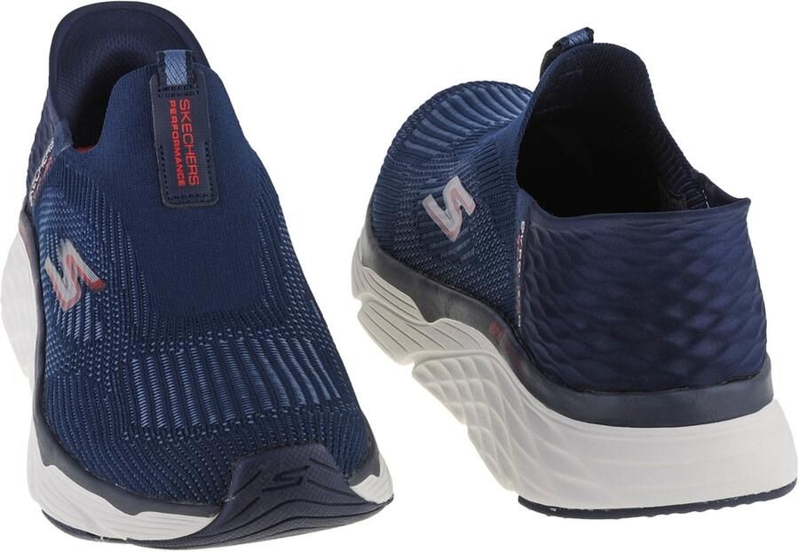 Skechers Max Cushioning Advantageous Slip-ins 220389-NVY Mannen Marineblauw Sneakers Sportschoenen - Foto 5
