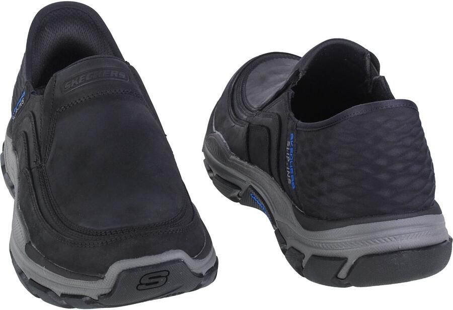 SKECHERS Huisschoen 'Slipper Herren 204810 BLK Kunststoff (Synthetik) in schwarz' zwart - Foto 11