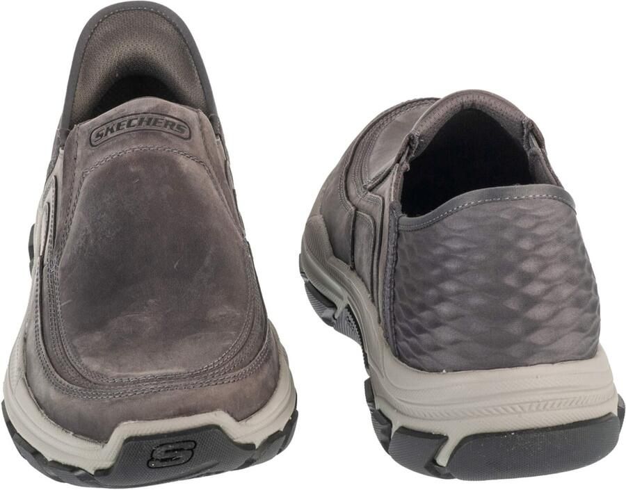 SKECHERS Huisschoen 'Slipper Herren 204810 BLK Kunststoff (Synthetik) in schwarz' zwart - Foto 6
