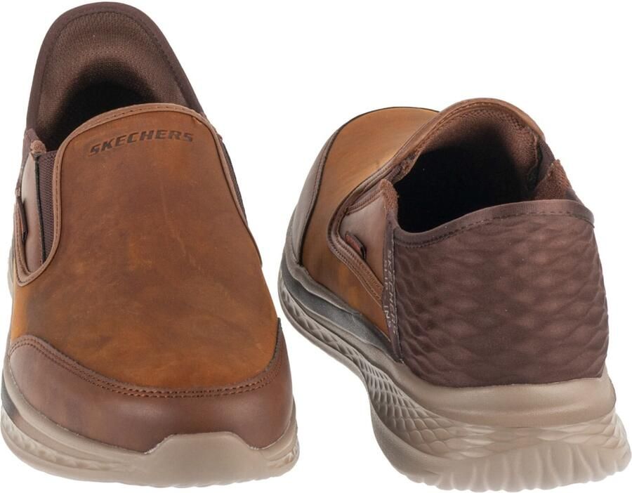 Skechers Slip-on sneakers SLADE- Slippers vrijetijdsschoen lage schoen met Goga Mat functie - Foto 9