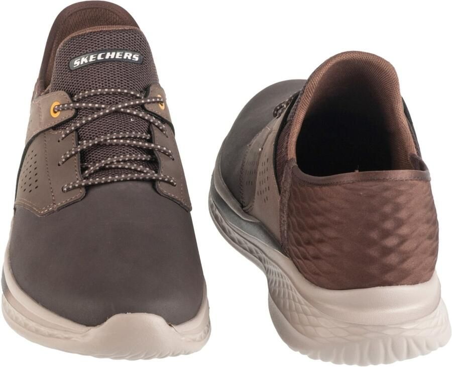 Skechers Slip-on sneakers Slade Comfort schoen met comfortabel Heel Pillow™ hielkussen - Foto 4