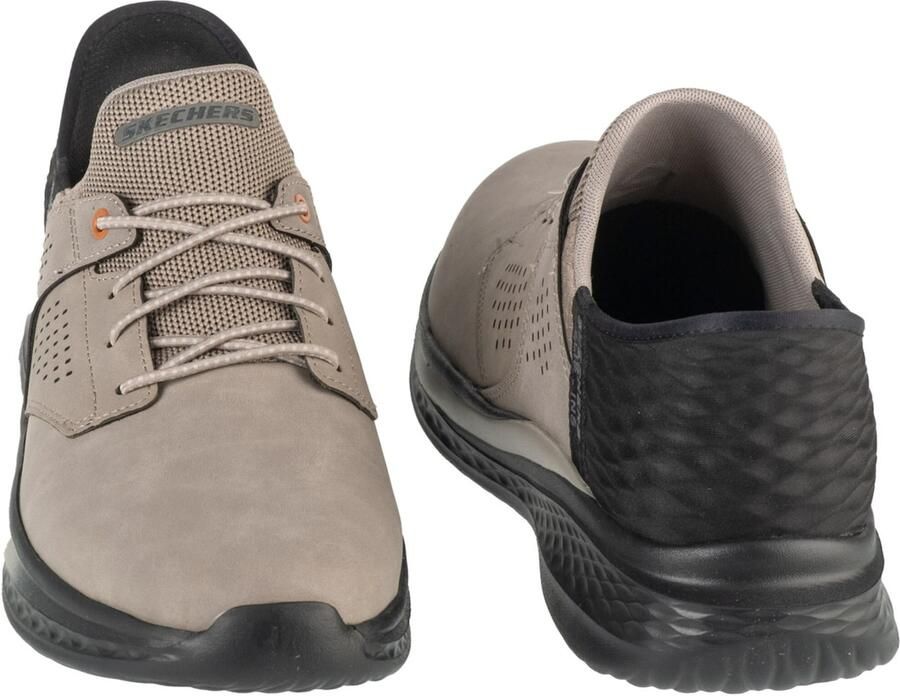 Skechers Slip-Ins: Slade Macklin 210890-CMNT Mannen Grijs Sneakers - Foto 4