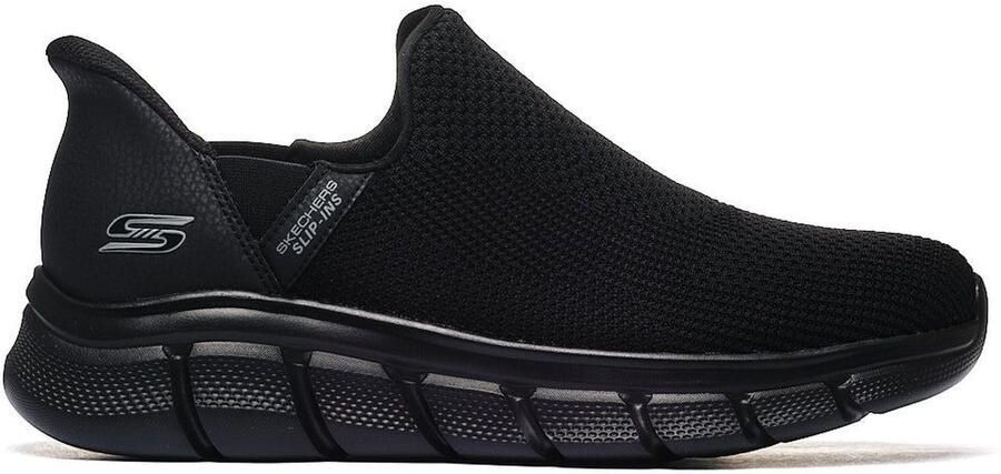 Skechers Slip-Ins: Bobs Sport B Flex Resilient Edge 118306-BBK Mannen Zwart Sneakers