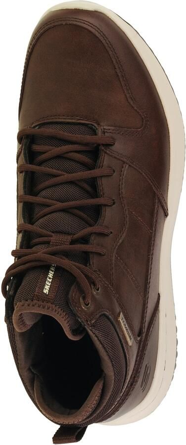 Skechers Delson Selecto 65801-CHOC Mannen Bruin Sneakers Laarsjes - Foto 3