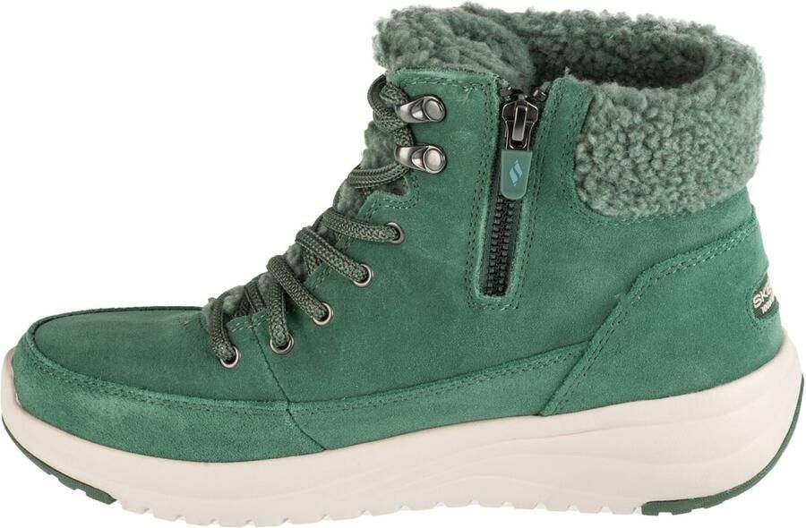 Skechers On-The-Go Stellar Winterize 144770-DKGR Vrouwen Groen Laarzen