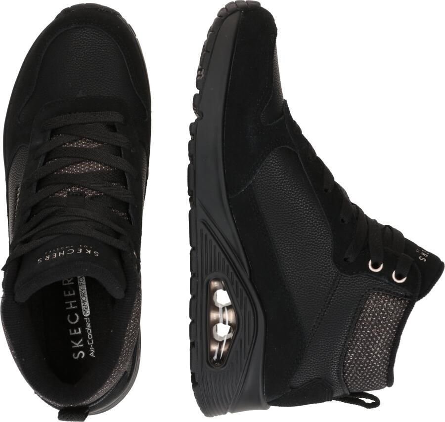 Skechers Sneakers met sleehak UNO-STACRE SHINE High top sneaker veterboots met luchtkamer zool - Foto 2