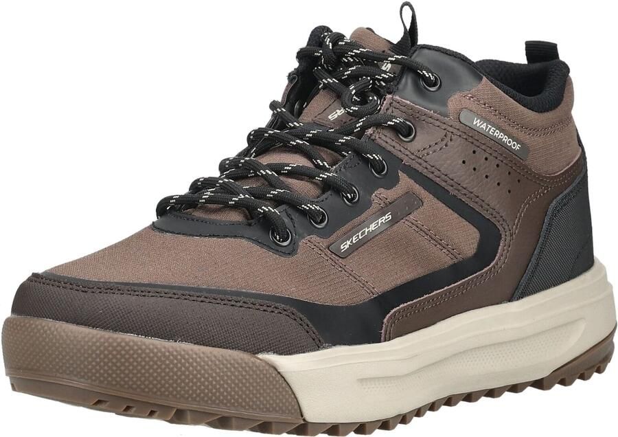 SKECHERS Sneakers hoog 'URBAN STREET HIKER' bruin zwart - Foto 3