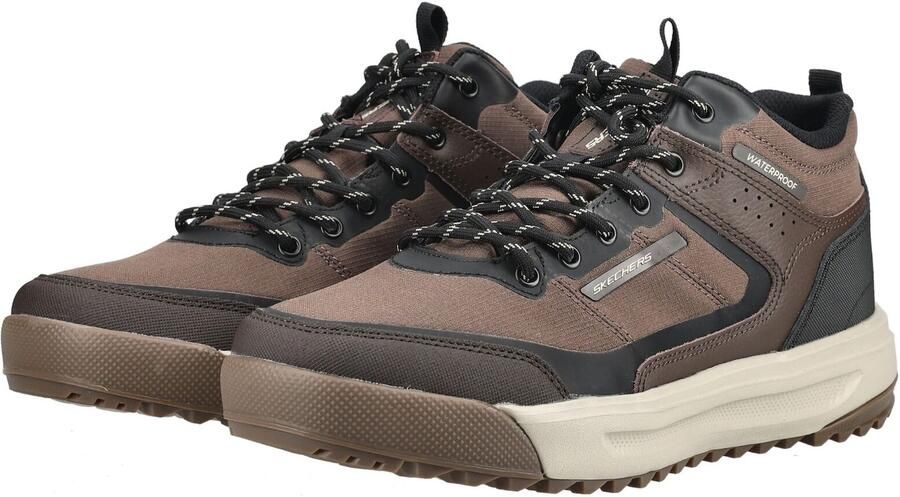 SKECHERS Sneakers hoog 'URBAN STREET HIKER' bruin zwart - Foto 7