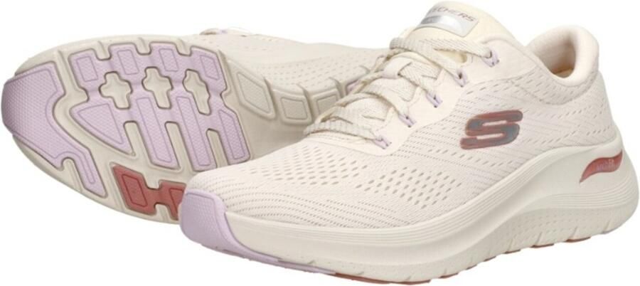 Skechers art. 150051 NTMT ARCH FIT 2.0 BIG LEAGUE Dames Sneakers Naturel - Foto 11