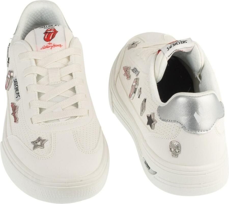 Skechers Arch Fit Arcade Rolling Stones Vrouwen Wit Sneakers - Foto 3