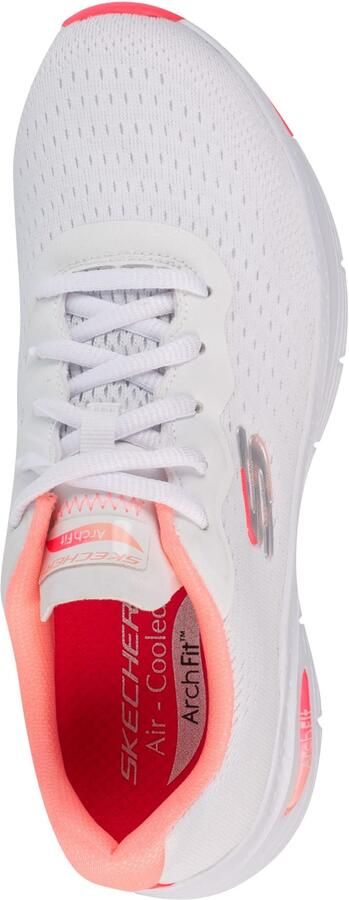 Skechers Arch Fit-Infinity Cool 149722-WPK Vrouwen Wit Sneakers - Foto 7