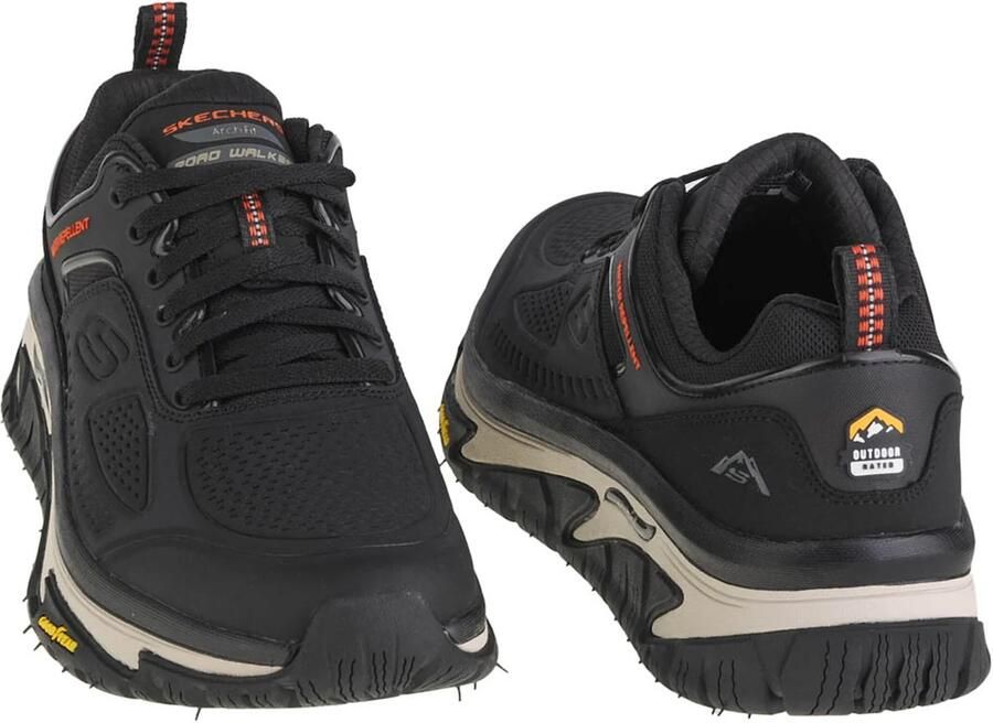 Skechers Arch Fit Road Walker Recon Sneakers Herenschoenen 237333 BLK Zwart - Foto 3