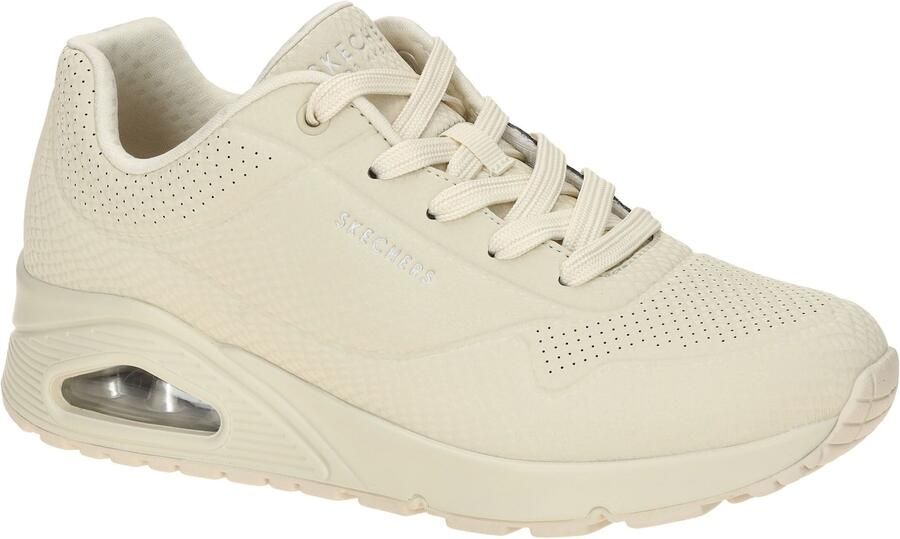 SKECHERS Sneakers laag 'UNO SHINY SCALE' offwhite