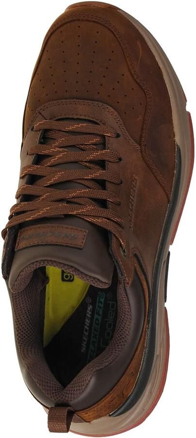 Skechers Stijlvolle en comfortabele sneakers Bruin Heren - Foto 3