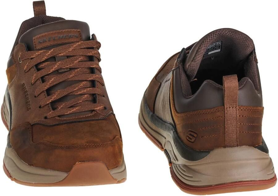 Skechers Stijlvolle en comfortabele sneakers Bruin Heren - Foto 7