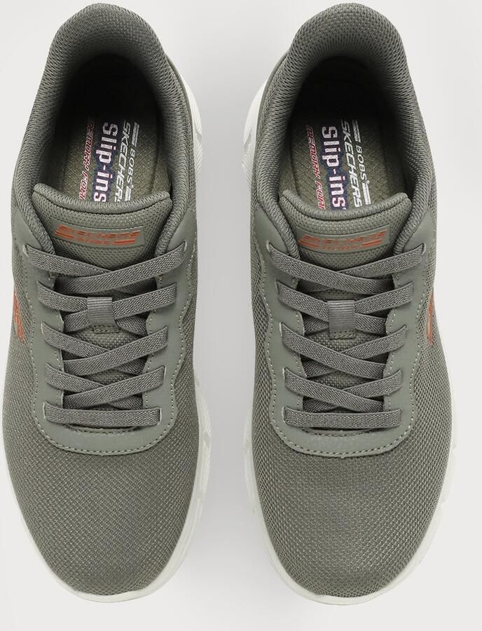 SKECHERS Sneakers laag 'BOBS B FLEX GLACIAL EDGE' olijfgroen oranje - Foto 2