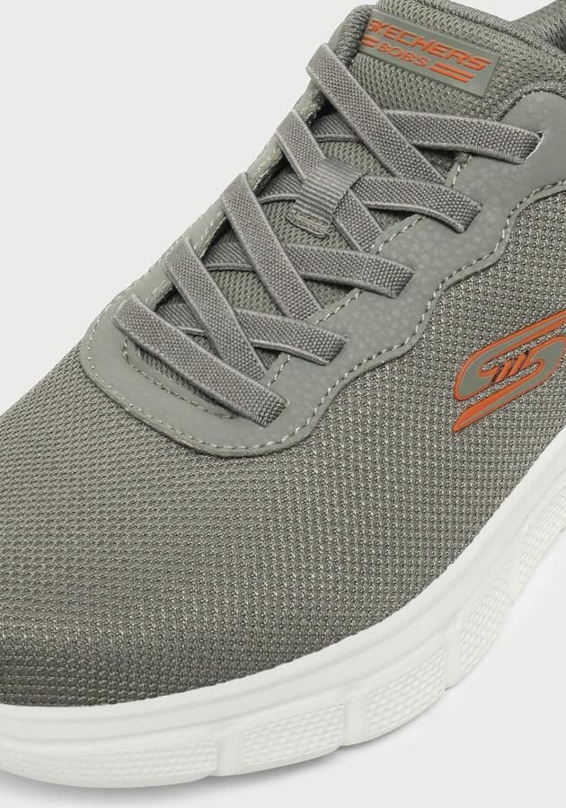 SKECHERS Sneakers laag 'BOBS B FLEX GLACIAL EDGE' olijfgroen oranje - Foto 3