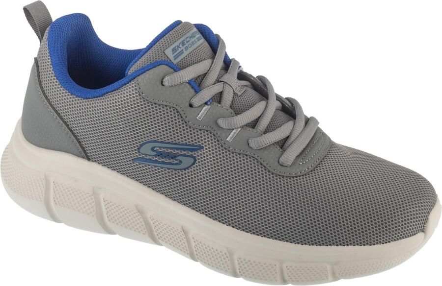 Skechers BOBS Sport B Flex Icy Edge heren sneakers blauw Extra comfort Memory Foam - Foto 2