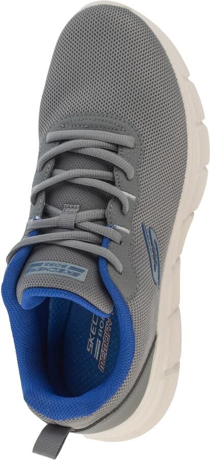 Skechers BOBS Sport B Flex Icy Edge heren sneakers blauw Extra comfort Memory Foam - Foto 5