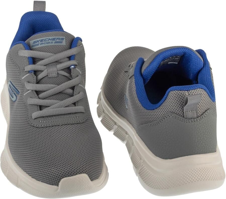 Skechers BOBS Sport B Flex Icy Edge heren sneakers blauw Extra comfort Memory Foam - Foto 3