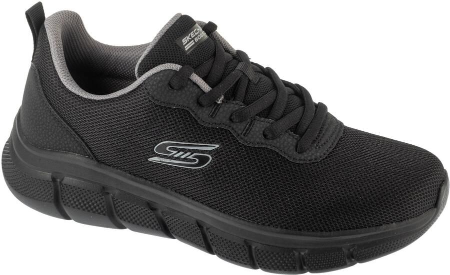 SKECHERS Sneakers laag 'BOBS B FLEX ICY EDGE' grijs zwart - Foto 4